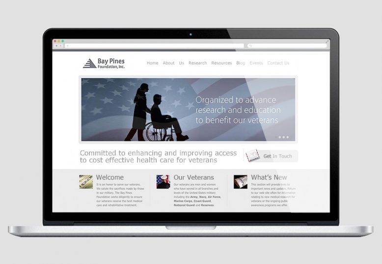 Bay Pines Foundation, Inc. website